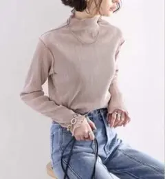 classicalelf 2wayメロープリーツハイネックトップス