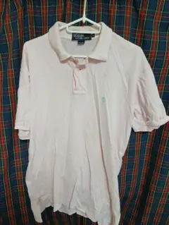 ヴィンテージUSA製polo ラルフローレンポロシャツピンクS