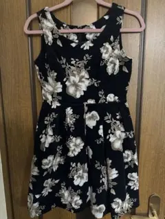Ray×earth music&ecology花柄 ノースリーブ ミニワンピース