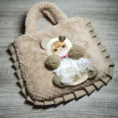 コヤンイサムチョンパイナップルボア生地 ト–トバッグドレスコインちゃん着ぐるみ