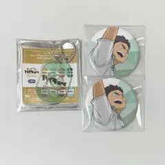 ハイキュー 岩泉一 マルイ 10th 缶バッジ キーリング
