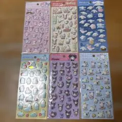 サンリオぷくっとシール　6枚セット