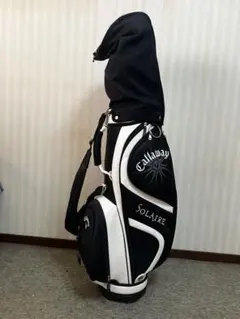 Callaway SOLAIRE キャディバッグ ブラック×ホワイトのサムネイル
