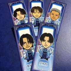 登坂広臣　岩田剛典　今市隆二　千社札　5枚　ステッカー　三代目JSB