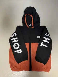 美品 THE PARK SHOP バックロゴ　ナイロンパーカー　シップス