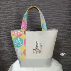 手刺繍トートバッグ