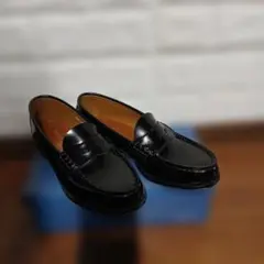 HARUTA ブラック ローファー25cm2E