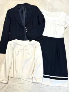 ビーンズプレス　フォーマル　スーツ　セットアップ　9号　ワンピース