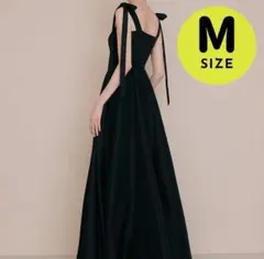 ブラック　ウェディングドレス　M　結婚式　前撮り　2次会　韓国　ロング
