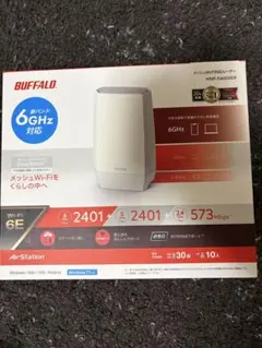 BUFFALO WNR-5400XE6 Wi-Fi 6Eルーターのサムネイル