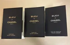 CHANEL ブルー ドゥ シャネル パルファム香水　1.5ml×3個(2種類)