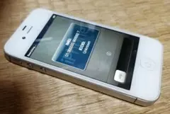 Apple iPhone4s 16GB SB 白 外観普通 ※バッテリー29%