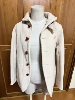 ※クリーニング済み美品※ DANTON ウールコート ベージュ
