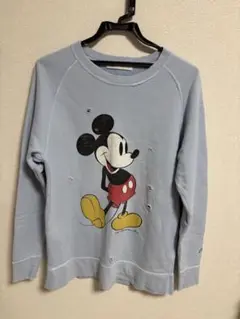 ロンハーマンDisney ミッキーマウス スウェット ダメージ加工