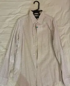 A.P.C. チェック柄 長袖ボタンダウンシャツ サイズ1