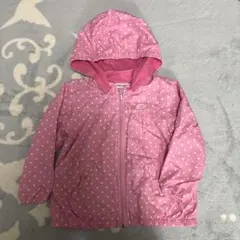 MIKI HOUSE ミキハウス ピンク ドット柄 ジャケット 100cm