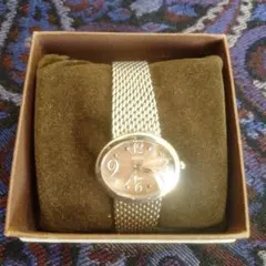 SEIKO アナログクォーツ腕時計 ブラウン