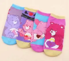 ケアベア　 ソックス 靴下　まとめ売り　4足