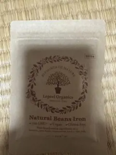 Lepeel Organics Natural Beans Iron 鉄分サプリ