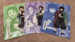 鬼滅の刃 A4クリアファイル 3枚セット