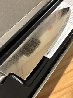 関の刃物 牛刀 180mm 三昧 ダマスカス33層 包丁 miura コラボ 緑