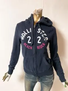 ◼️A88♡HOLLISTER ジップアップ パーカー S