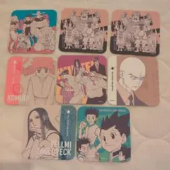 HUNTER×HUNTER アートコースター　8枚セット