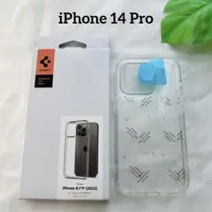 Spigen iPhone 14 Pro ケース クリア