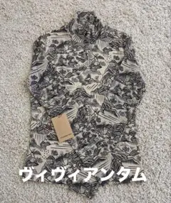 ヴィヴィアンタム　ネット素材　ハイネックカットソーのサムネイル