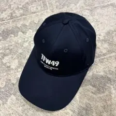 TFW49 EMBROIDERY 6PANEL CAP ブラック - メルカリ