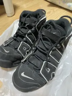 ナイキ エアモア アップテンポ ブラック ホワイト