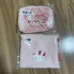 ハローキティ ポーチ・巾着 2点セット一番くじ