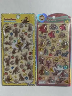 プチドロ　おさるのジョージ　うるちゅるPOPSEAL うるちゅる　新作　正規品