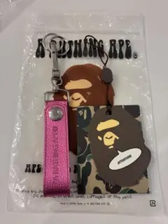 エイプ/限定/BAPE/コラボ/シルバー/OVO/マネークリップ/別注/未使用