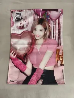 TWICE サナ　5th Anniversary ファブリックポスター