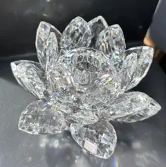 Swarovski lotus candle holder キャンドルホルダー