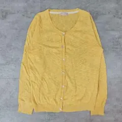 【美品】Nn Naturalname カーディガン イエロー y2k 春秋のサムネイル