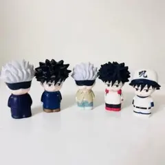 呪術廻戦 ソフビィ 五条悟 伏黒恵 5点セット