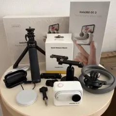 おまけ多数 Insta360GO3 アクションカメラ 64GB 使用回数少