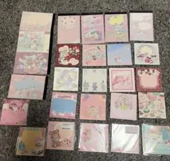 当時物】 メゾピアノ ポンポネット メモ帳 ばら まとめ売り☆平成