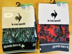 ルコックlecoqボクサーパンツM 2枚