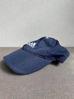 adidas ネイビー メッシュキャップ　キッズ