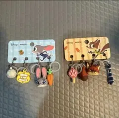 Disney MINISO ニック・ジュディ ストラップ めじるしアクセサリー