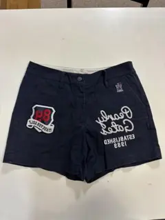 PEARLY GATES 25周年記念ショートパンツ ネイビー　サイズ1