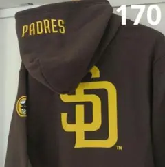 PADRES パーカー 裏起毛　170　長袖トレーナー　スウェット　パドレス
