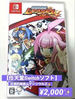 Switchソフト　圧倒的遊戯ムゲンソウルズ