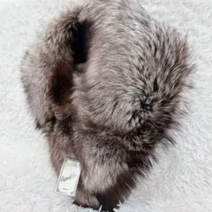 ★ 狐の襟巻き【 SAGA / シルバーフォックス】★ SOUBIEN ショール 灰 グレー SAGA FOX サガ 狐 フォックス