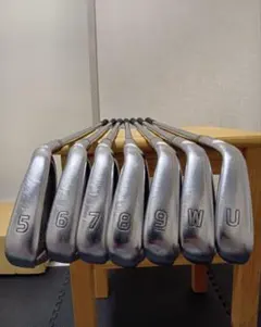 PING i210 8本 (4〜W, U) モーダス120s Ping I210 Yellow Dot Iron Set 4-Pw, Uw Stiff Project X Lz