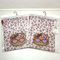 新品 サンリオ ハローキティ 日焼けキティ 巾着 オーロラサングラス 2点のサムネイル