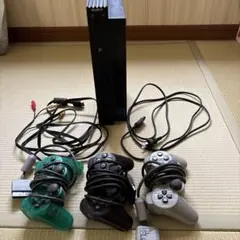 SONY PlayStation 2 本体 コントローラー3個付き